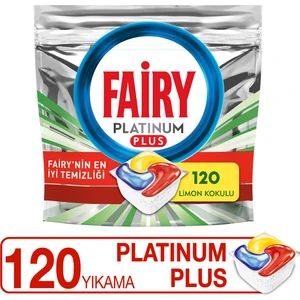 Platinum Plus 120'li Bulaşık Makinası Deterjanı Tableti / Kapsülü
