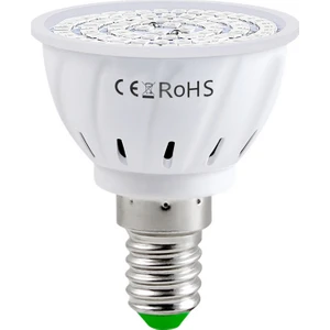 E14 - 80 Leds Iç Mekan Bitkileri Için LED Grow Ampul Kırmızı ve Mavi (Yurt Dışından)