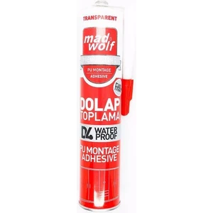 Ray Aksesuar Madwolf Sıvı Çivi(Çivisiz Montaj) Dolap Toplama Silikonu  Yapıştırıcı Şeffaf 300 ml