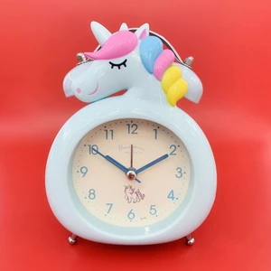 Dekoratif Masa Üstü Unicorn Çalar Saat