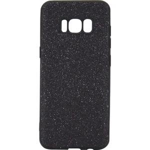 Samsung Galaxy S8 (G950) 360 Derece Slim Premium Simli  Silikon Kılıf Siyah