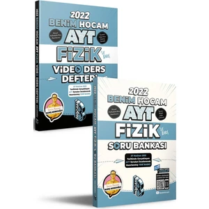 Benim Hocam Yayınları  2022 AYT Fizik Video Ders Defteri ve Soru Bankası Seti