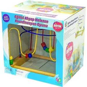 Hobi Zeka Oyunları Hed 224 Eğitici Ahşap Helezon Koordinasyon Oyunu