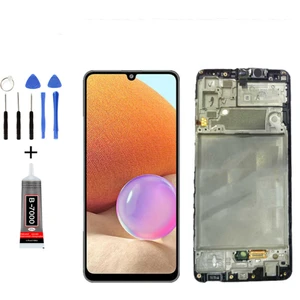 Telefon Kulübesi Samsung A32 A325  Çıtalı LCD Ekran Dokunmatik Tamir Seti Hediye !!!