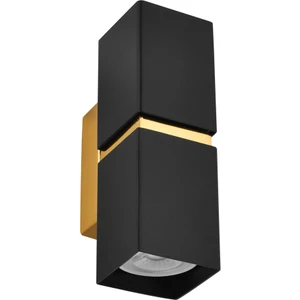 Çift Yönlü Iç Mekan Siyah Gold Aplik 2x5W 4000K Ilık Beyaz NA102