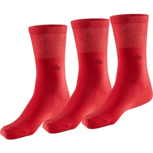 Bonny Silver Koku Yapmayan Soket Erkek Kırmızı Gümüş Çorap 3'lü Paket