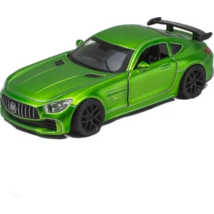 Oyuncak Metal Mercedes Gtr Yeşil Çek Bırak 12 cm