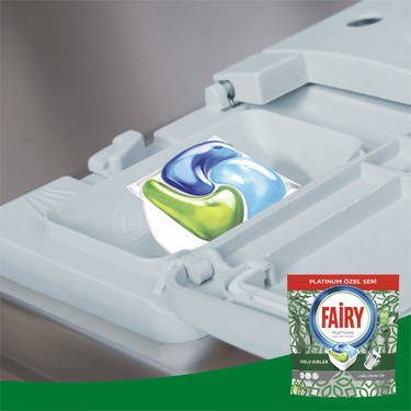Fairy Platinum Yeşil Özel Seri Bulaşık Makinesi Tableti 80'li Fiyatları,  Özellikleri ve Yorumları