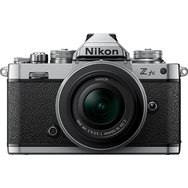 Nikon Nıkon Z Fc 16-50MM F/3.5-6.3 Vr Dx Gümüş Aynasız Fotoğraf Makinesi 20.1 MP CMOS