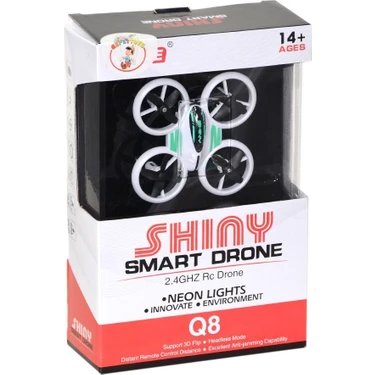 Gepettoys Q8 Mini Drone Neon