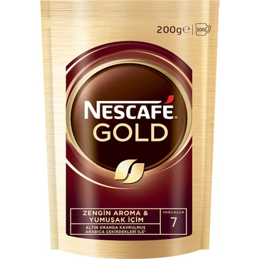 Nescafe Gold Çözünebilir Kahve 200