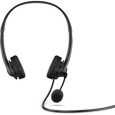 Hp Kablolu Stereo Mikrofonlu 3.5mm Aux Kulaklık Siyah