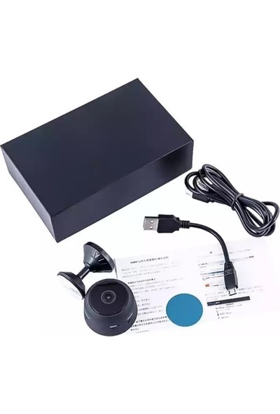 Kendinalyap A9 Gece Görüşlü Hareket Sensörlü Mini Wifi Bakıcı Kamerası