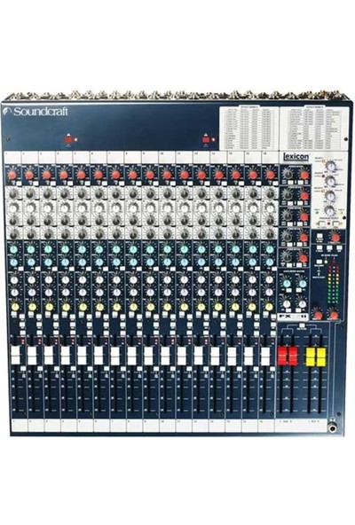Soundcraft FX16II 16 Kanal Mixer, Mono 2 Stereo Kanal, 3 Aux, Efekt