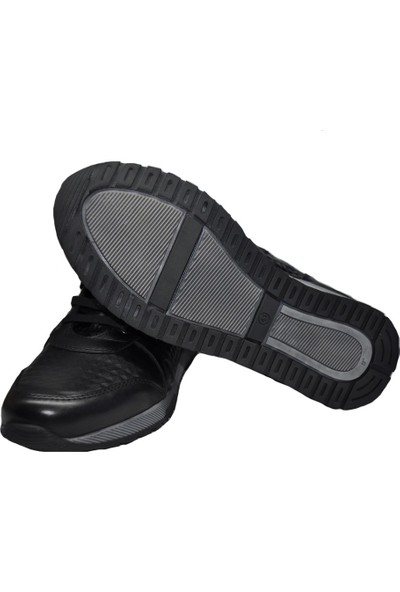Entino Shoes Erkek Siyah Hakiki Kürk Bot