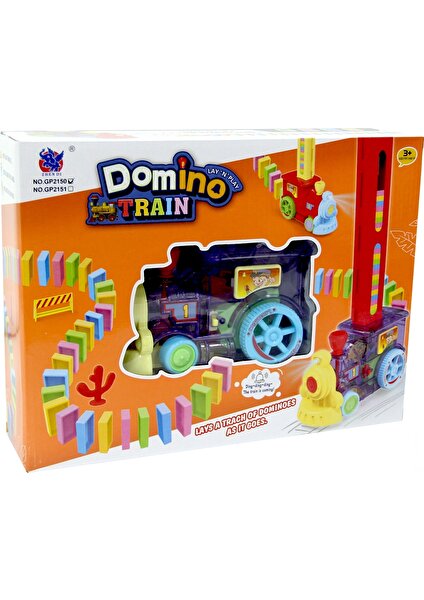 Happy Toys Pilli Domino Yerleştiren Tren