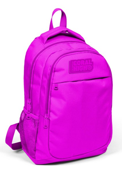 Kids Pembe Üç Bölmeli Sırt Çantası 14396
