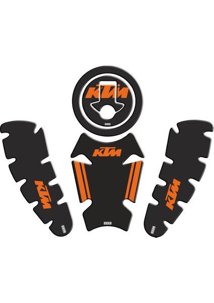 Ktm Duke Tank Pad Set