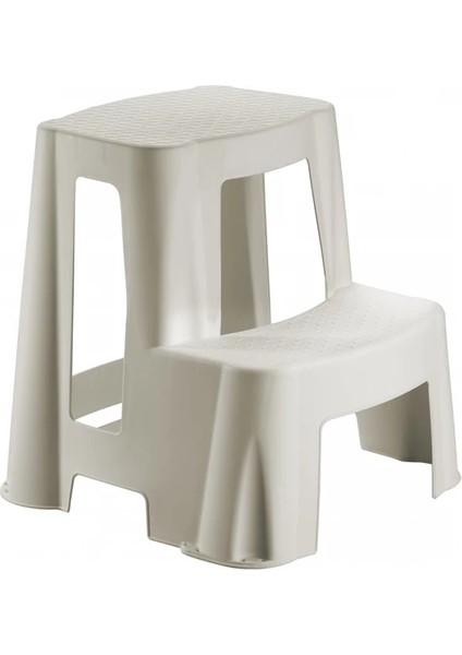 2 Katlı Plastik Basamak (Büyük Boy)