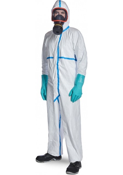 Dupont Tyvek 600 Plus Ki̇myasal Koruyucu Tulum
