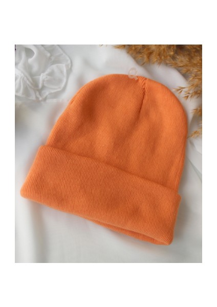 Somon Rengi Katlamalı Bere