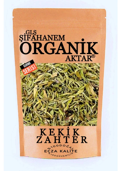 GLŞ Şifahanem Organik Aktar Kekik Zahter Kekiği 100 gr