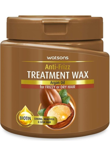 Argan Oil Anti-Frizz Treatment Wax 500 ml Saç Maskesi