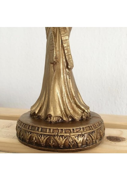 Mısır Mitolojisi Tanrıça Isis Heykeli Şamdan fırsatları