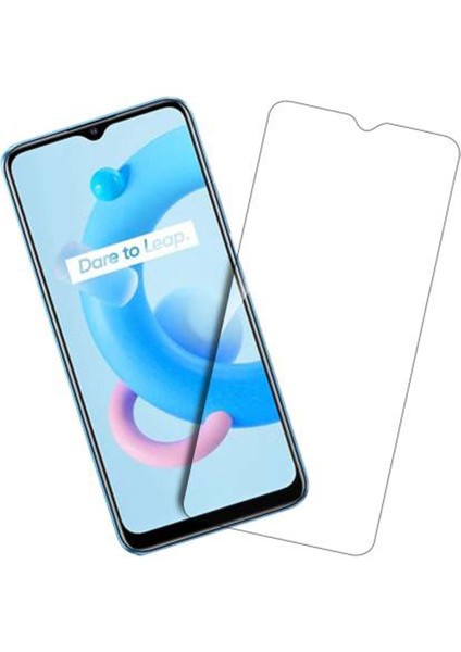 Realme C21 Kırılmaz Cam Nano Ince Esnek Micro