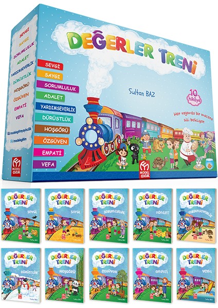 Değerler Treni 2.sınıf Hikâye Seti Model Çocuk