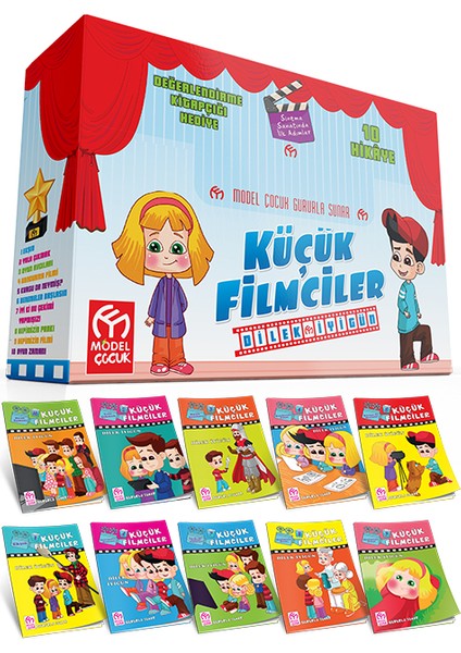 Küçük Filmciler 3.sınıf Hikâye Seti Model Çocuk