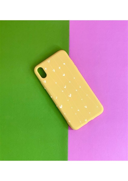 Kalp Tasarımlı Apple iPhone Xs Kılıf