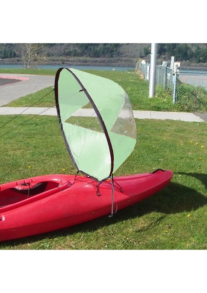 42IN Taşınabilir Pvc Downwind Rüzgar Paddle Anında Popup Kurulu Yeşil (Yurt Dışından)