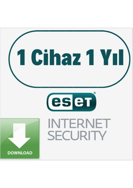 Internet Security 1 Cihaz 1 Yıl - Dijital Kod