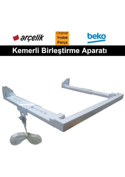 Çamaşır ve Kurutma Makinesi Kemerli Birleştirme Aparatı