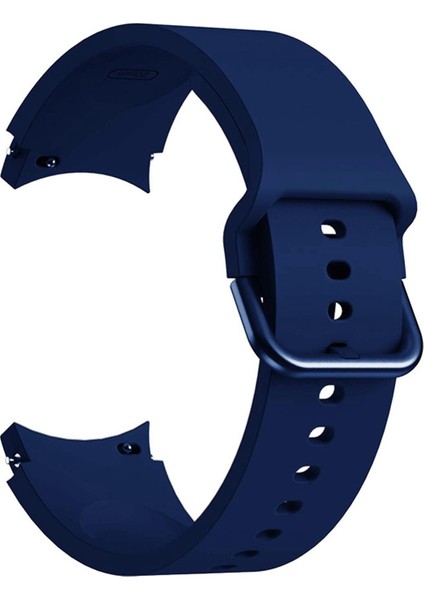 Samsung Galaxy Watch 4 44MM Kordon Solid Silicone Band Petrol Mavisi