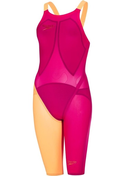 Lzr Elite 2 Openback Kneeskin (Eflatun/turuncu)