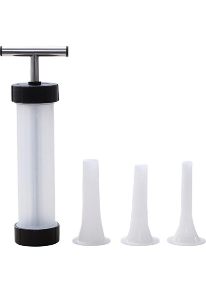 Sosis Maker Et Stuffer Sosisli Sosisli Doldurma Makinesi ile 3 Dolum Memeleri (Yurt Dışından)