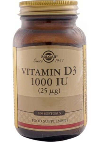 Vıtamın D3 100 Tablet