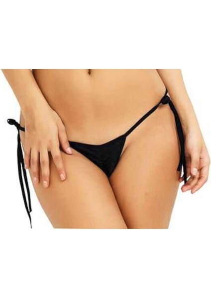 Asist Secret Magic ASM0251 Bayan Siyah Dantel Isabella String Tanga