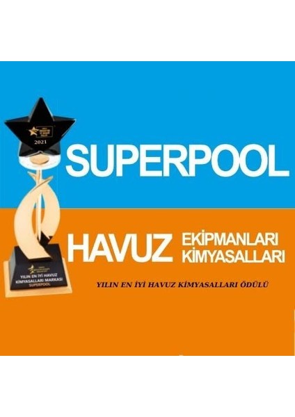 SPP Superpool Superchlor 90 TB %90 Tablet Klor 10 KG Havuz Kimyasalı