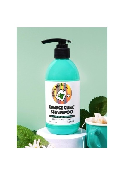 Portakal Çiçeği ve Nane Özlü Yıpranmış ve Hasar Görmüş Saçlar Için Şampuan 300 ml