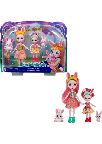 Enchantimals Kız Kardeşler HCF79 HCF84 Lisanslı Ürün