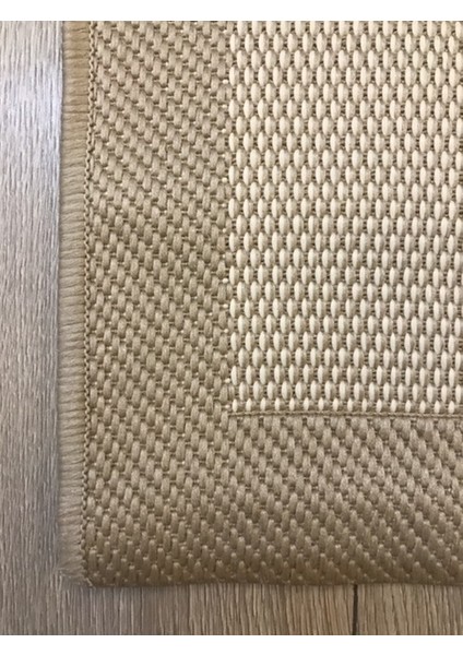 Hv-Ssl-9327 Jüt Sisal Bej Makine Halısı