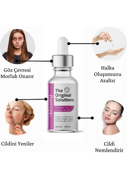 Göz Çevresi Morluk - Koyu Halka Onarıcı Serum 30 Ml