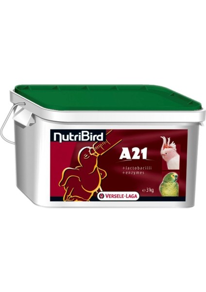 Verselelaga Nutribird A21 3kg - Elle Besleme Maması