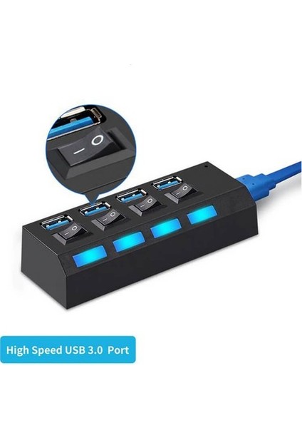 2070 4 Port Hub USB 3.0 Çoğaltıcı Çoklayıcı