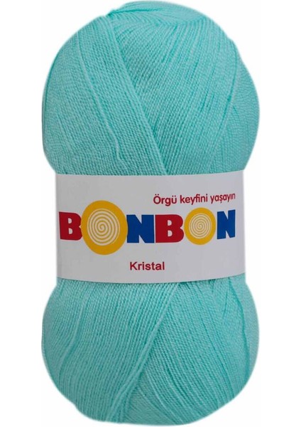 Bonbon Kristal El Örgü Ipi 100 gr | Mint 98203