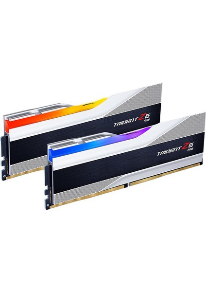 Trident Z5 Rgb Silver DDR5-6400MHZ CL32 32GB (2X16GB) Dual (32-39-39-102) 1.4V (F5-6400J3239G16GX2-TZ5RS)