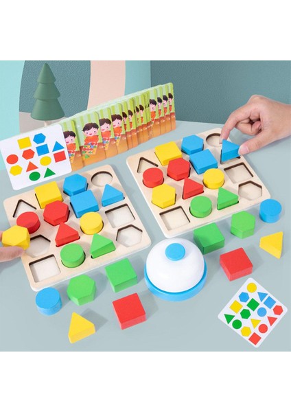 3D Puzzle Desen Blokları Erken Eğitim Savaş Oyunları Doğum Günü Hediyeleri Geometrik Şekil (Yurt Dışından)